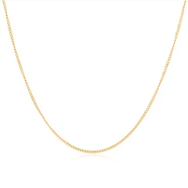 Pozłacany łańcuch krawężnika