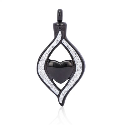 Czarna biżuteria kremacyjna