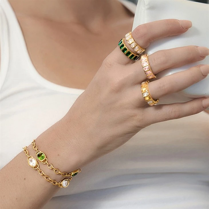 Baguette Eternity Band factory
