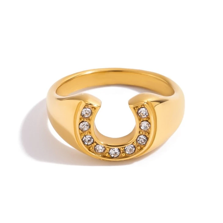 Bold U Band Ring price