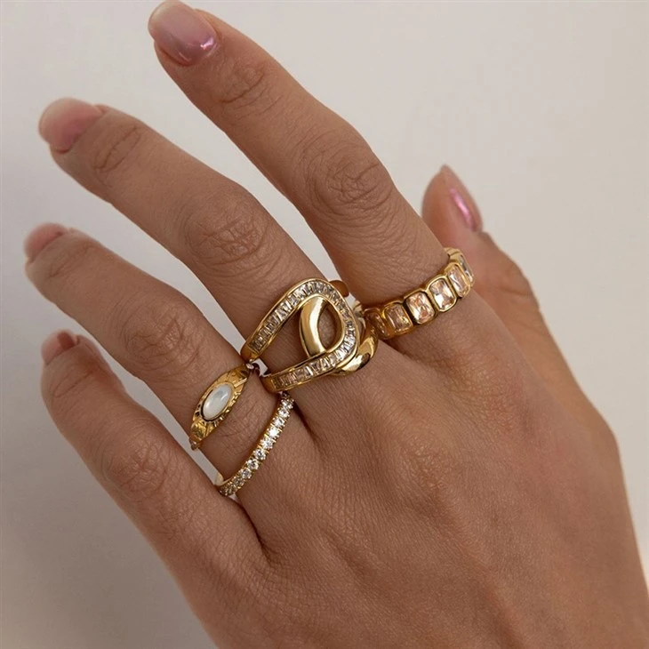 High End Zircon Statement Rings suppliers