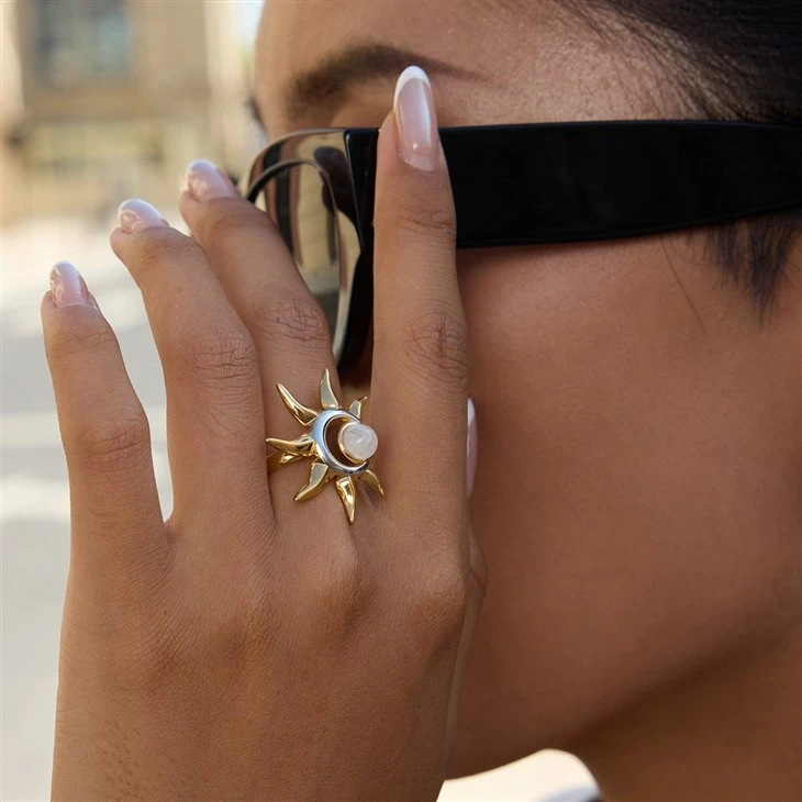 Moonstone Sun Ring suppliers