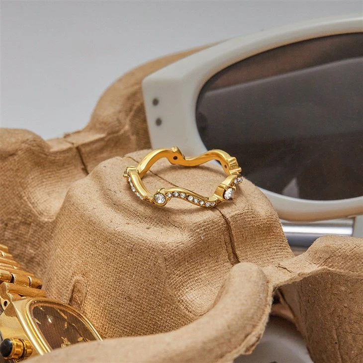 Thin Wave Ring best